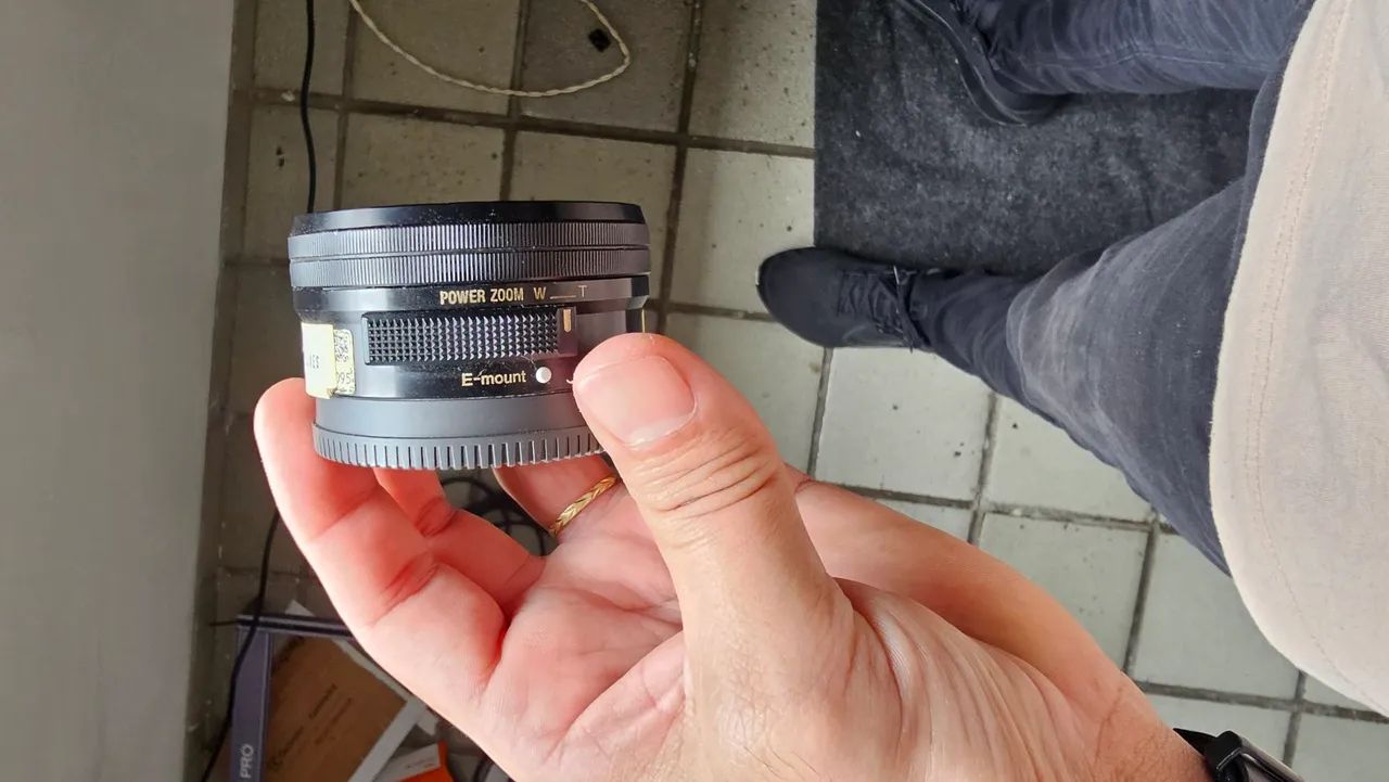 Lente Sony 16 50 do kit - Foto 4