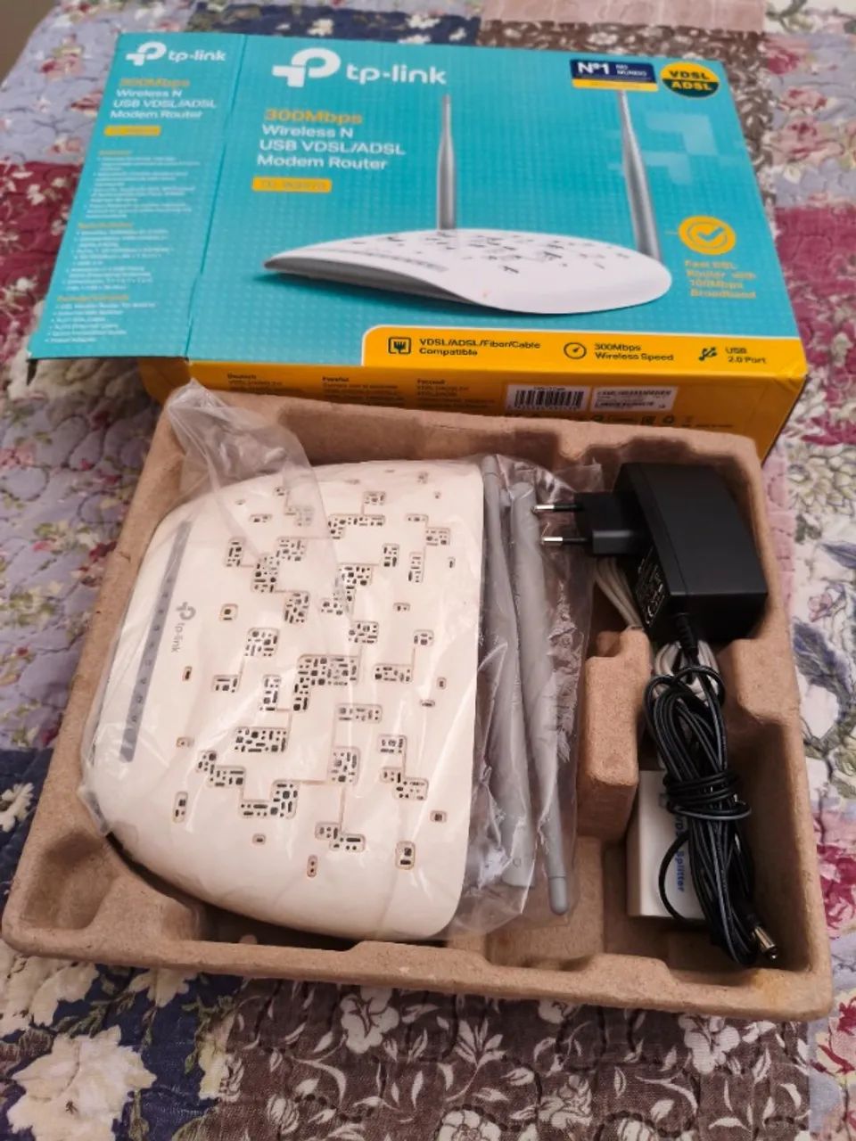 Roteador de modem com wifi TP-Link TD-W9970 branco (Semi Novo) - Foto 4
