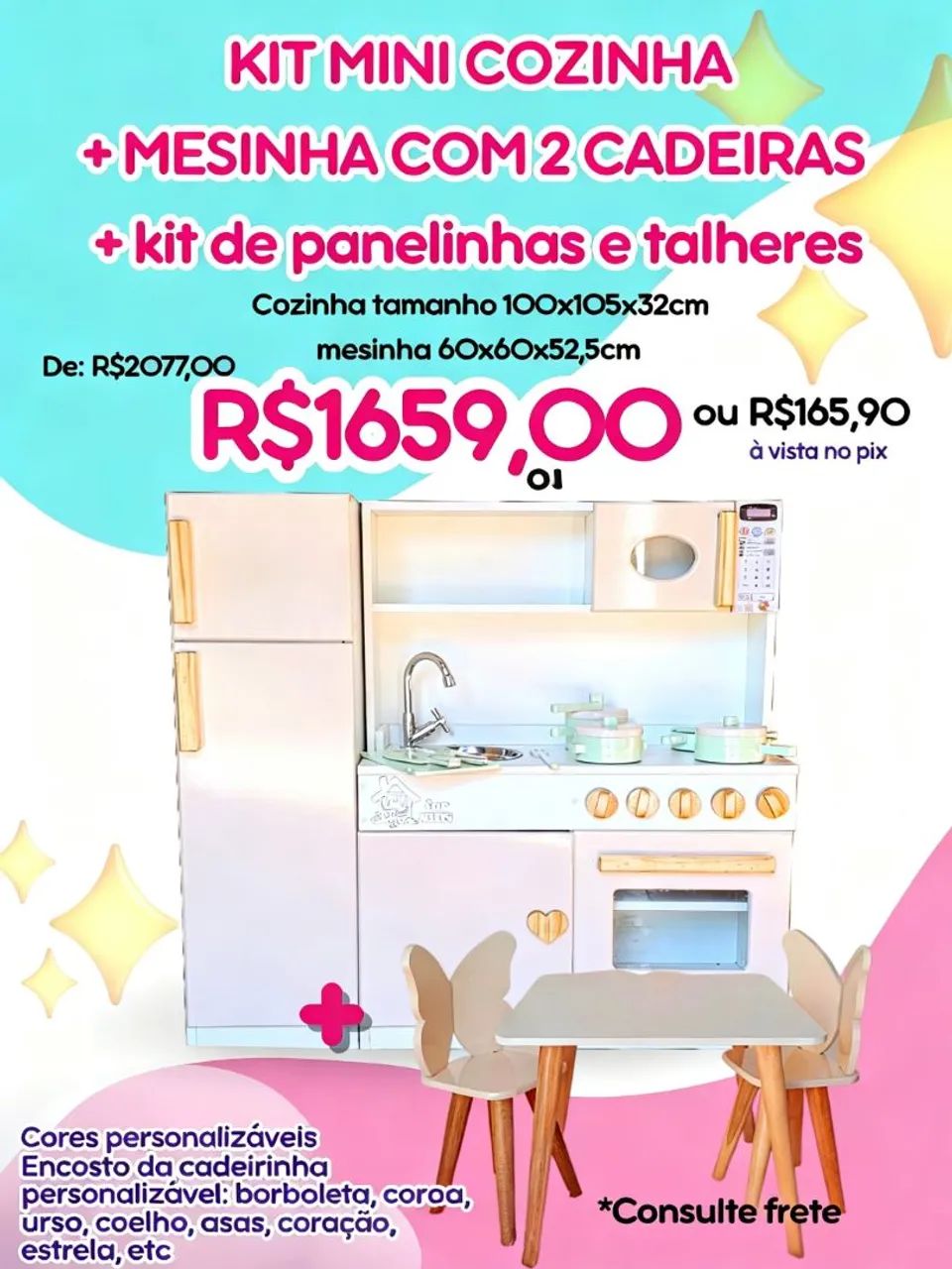 Móveis e brinquedos infantis em MDF  - Foto 5