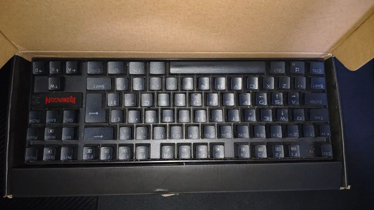 Teclado Redragon Kumara Red - Foto 2
