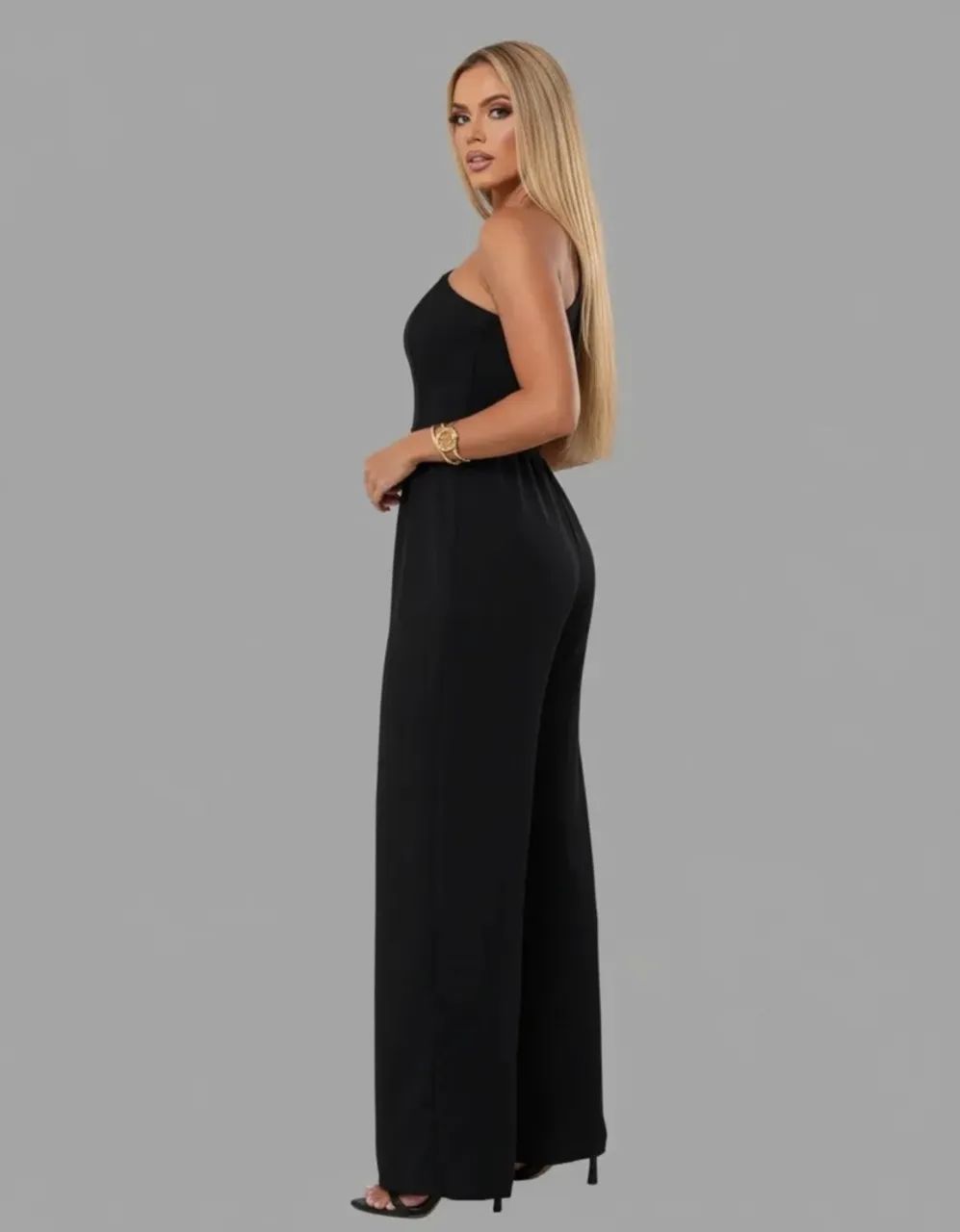 Macacão preto / verde - Foto 2