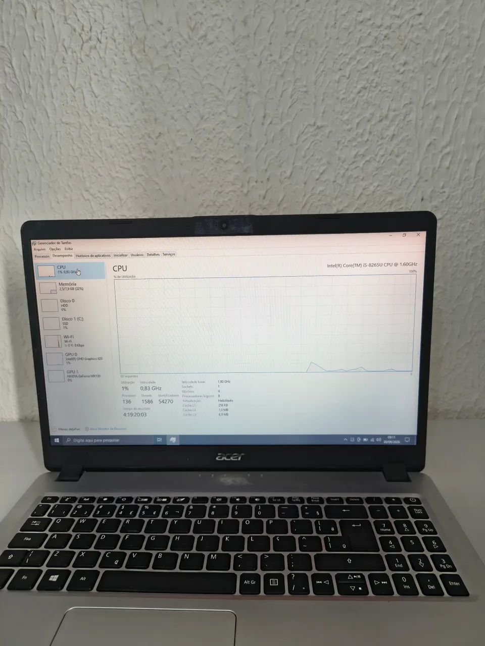 Notebook Acer Aspire 5, i5 NVidia Mx130 - Foto 5