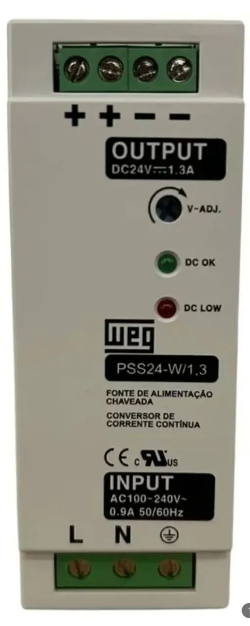 Fonte de Alimentação Chaveada WEG Pss24-w1,3