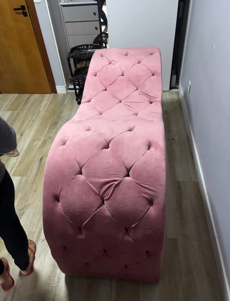 Maca extensão de cílios estética rosa bebê  - Foto 3