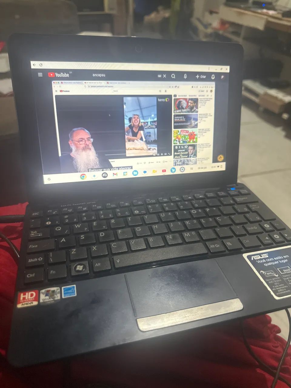 Netbook Asus 300GB HD 