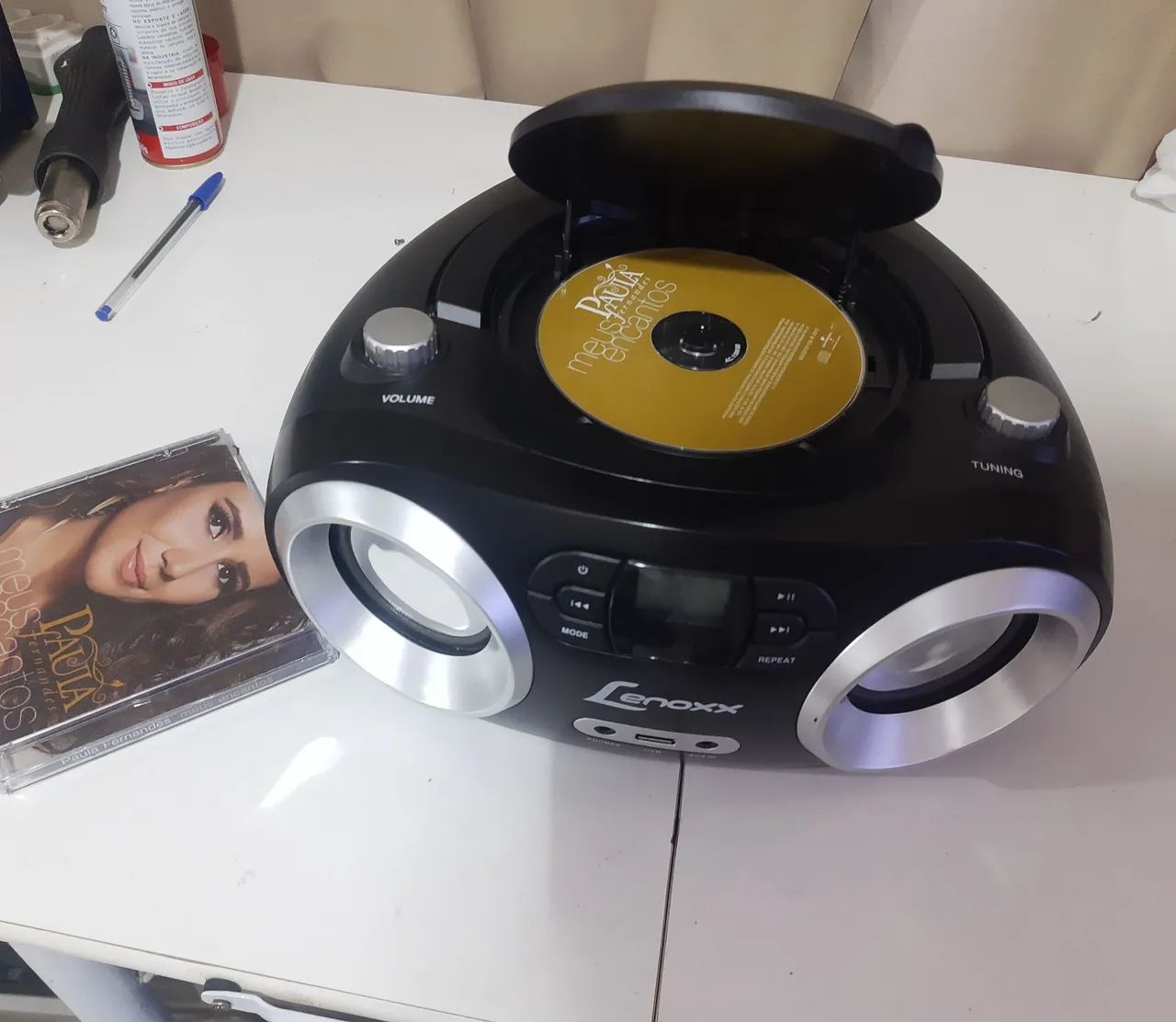 Som toca CD pendrive bluetooth estado de novo 