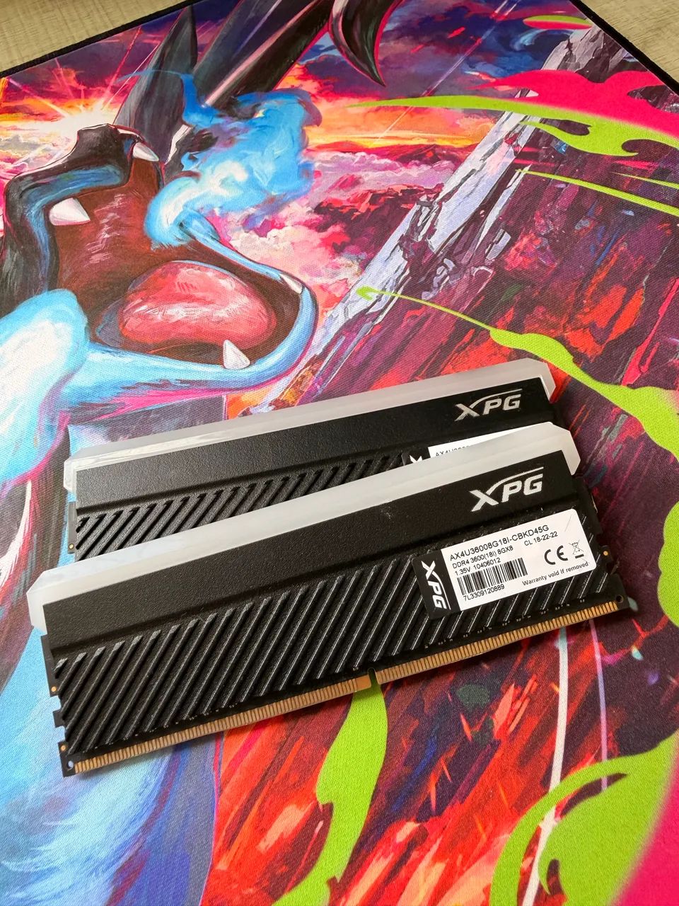 Memória RAM XPG 2x8gb (usado) - Foto 2