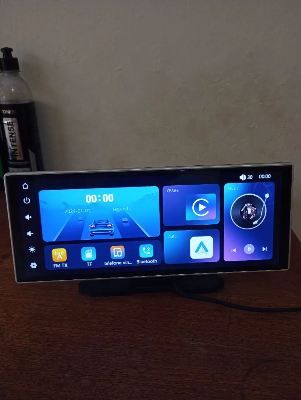 MULTIMÍDIA AUTOMOTIVA UNIVERSAL PORTÁTIL 11 POLEGADAS NOVA NA CAIXA  - Foto 3