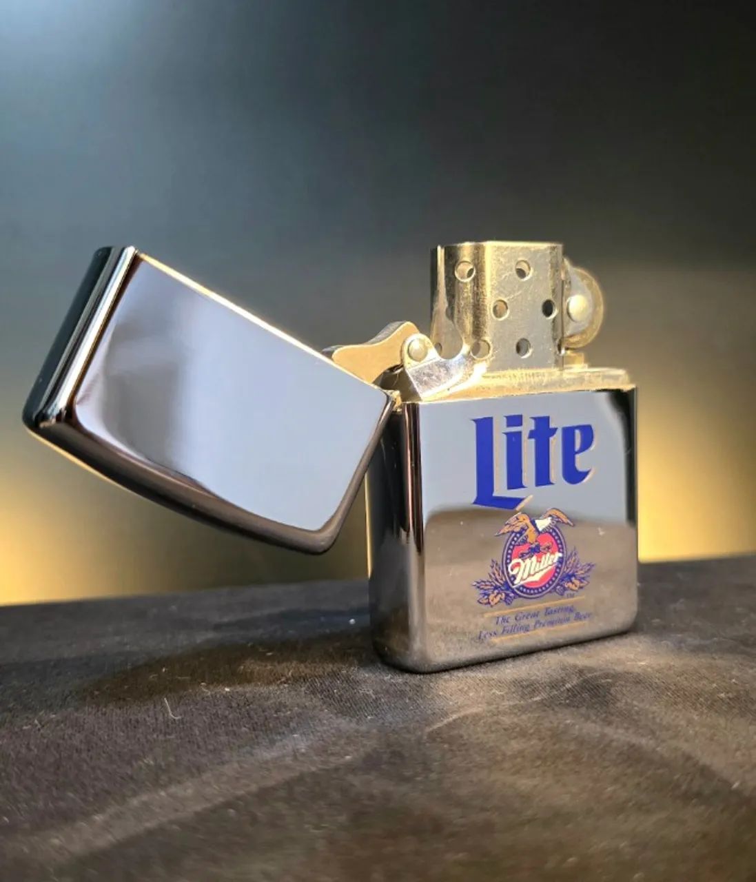 ZIPPO MILLER LITE SERIE CERVEJA - Foto 3