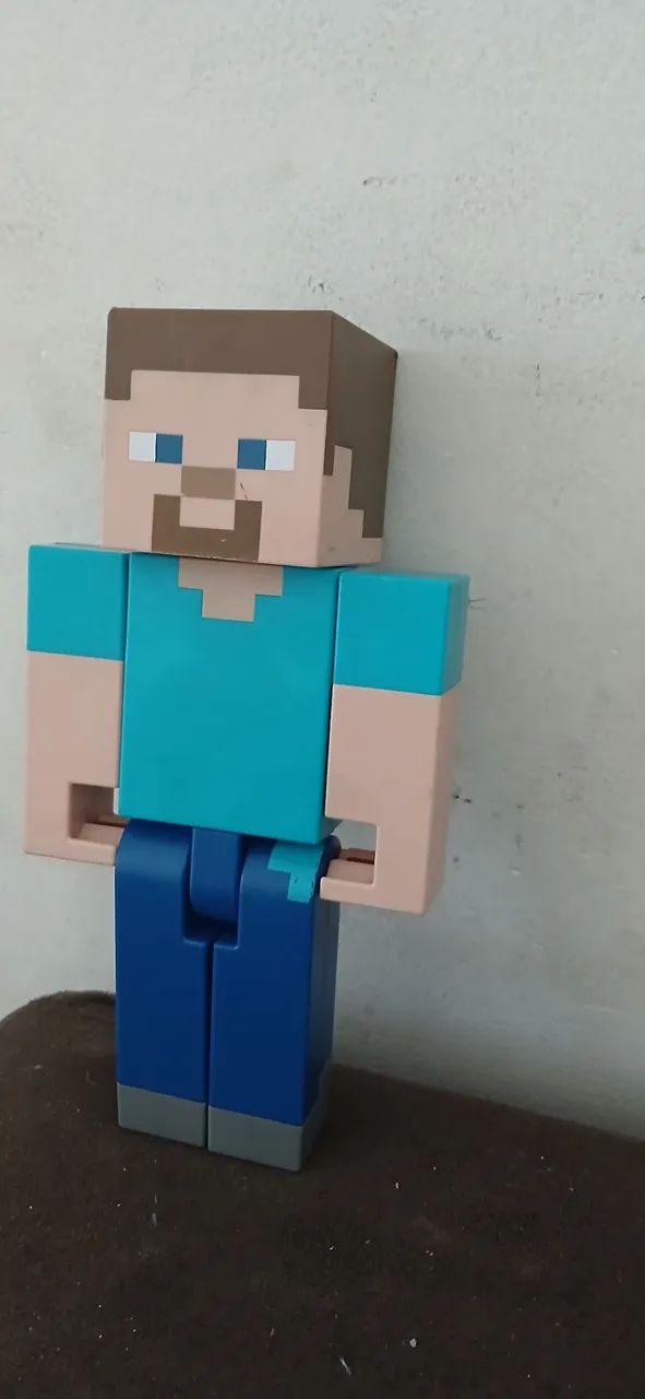 Boneco manecraft 20cm  - Foto 3