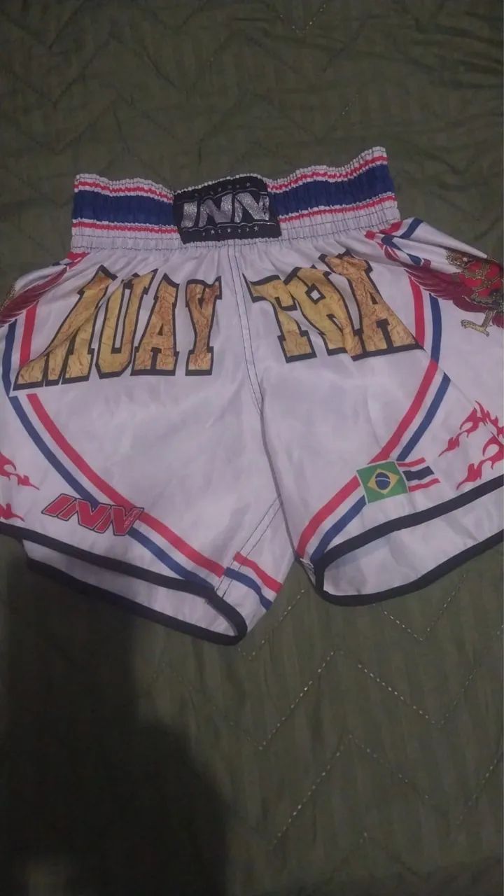 Shorts Muay Thai - Tamanho M - Foto 2