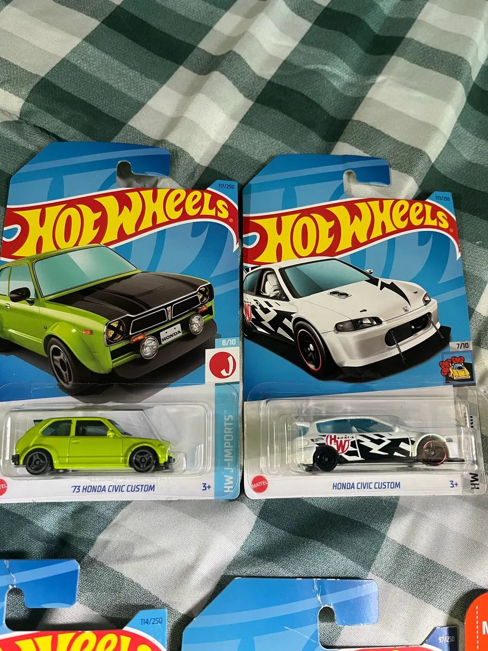 Hotwheels Dupla Civic 