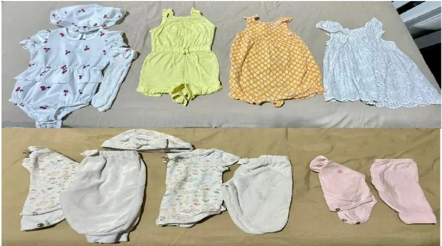 Lote de Roupinhas de Bebê Importadas - Excelente Estado essa semana por 1200 tudo chamaaaa - Foto 6