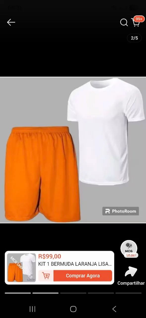 60reaisKit de roupas pra, detentos - Foto 3