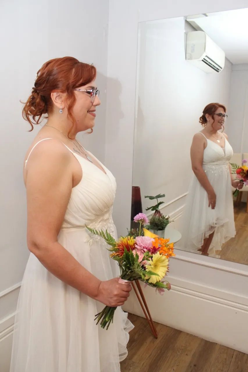 Vestido de noiva civil - Foto 2