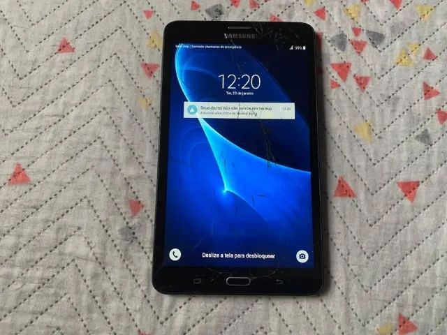 Tablet Samsung SM T285M - Entrada Chip 4G - R$ 150,00  - Foto 2