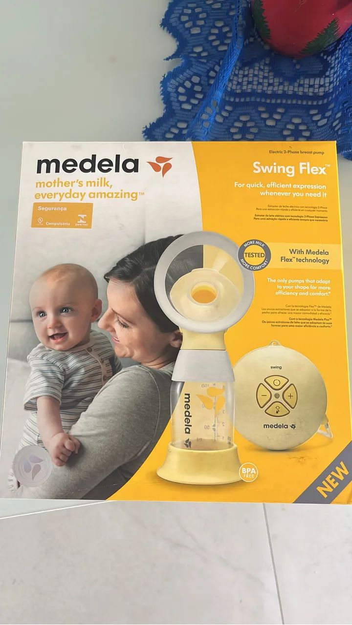 Extratora de leite Medela