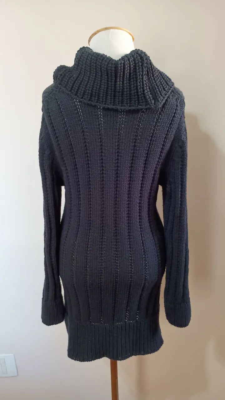 Blusa de lã preta - Foto 2