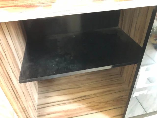 Rack móvel com rodinhas para sala de TV - Foto 3