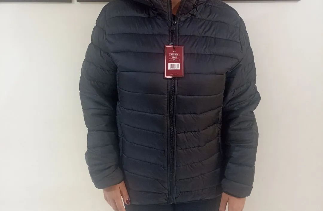 Jaqueta Casaco Puffer Bobojaco Corta Vento Capuz Removível 