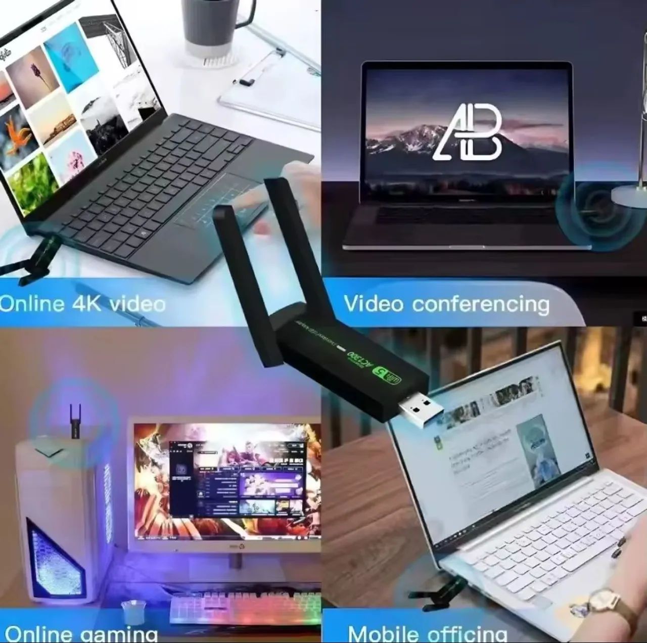 Adaptar de wi-fi dual band - Foto 2