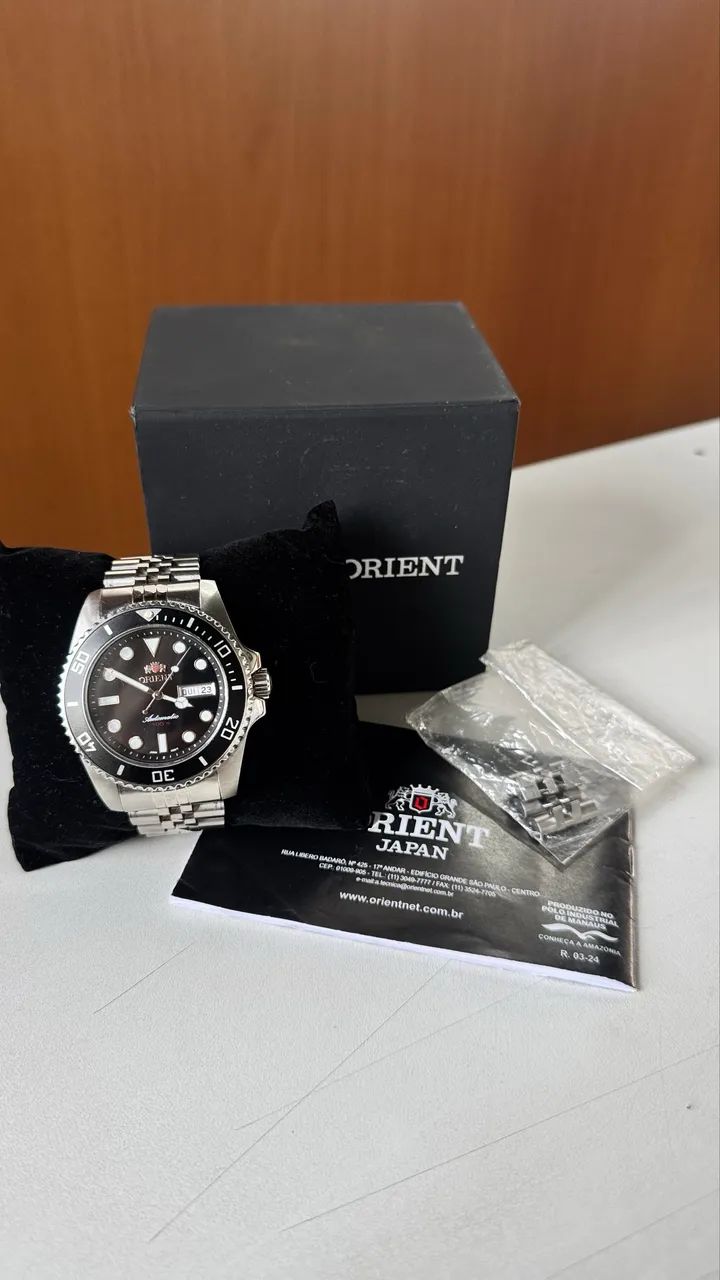 Relógio Orient Submariner 42mm