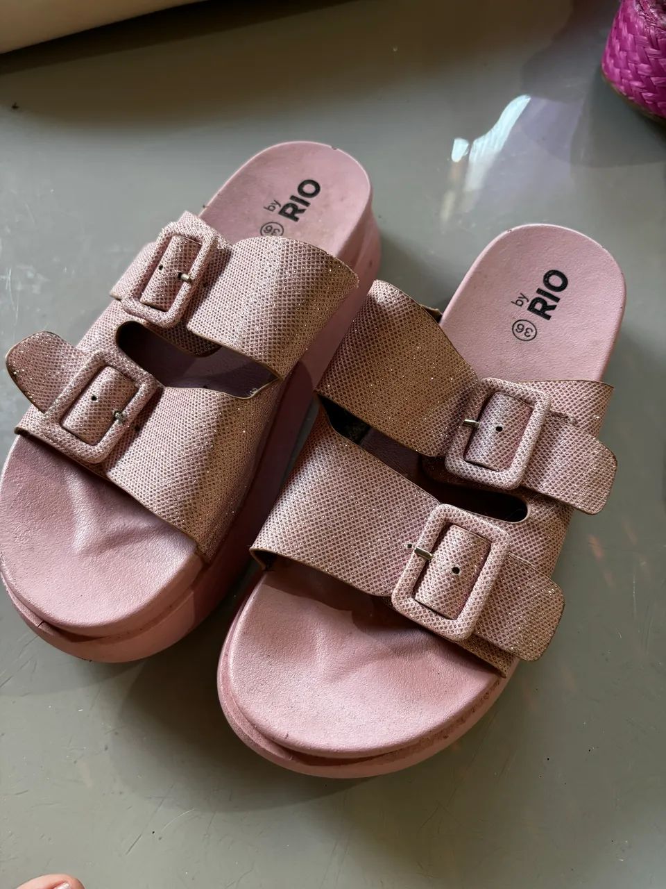 Papete Rosa bebê N36 - Foto 2