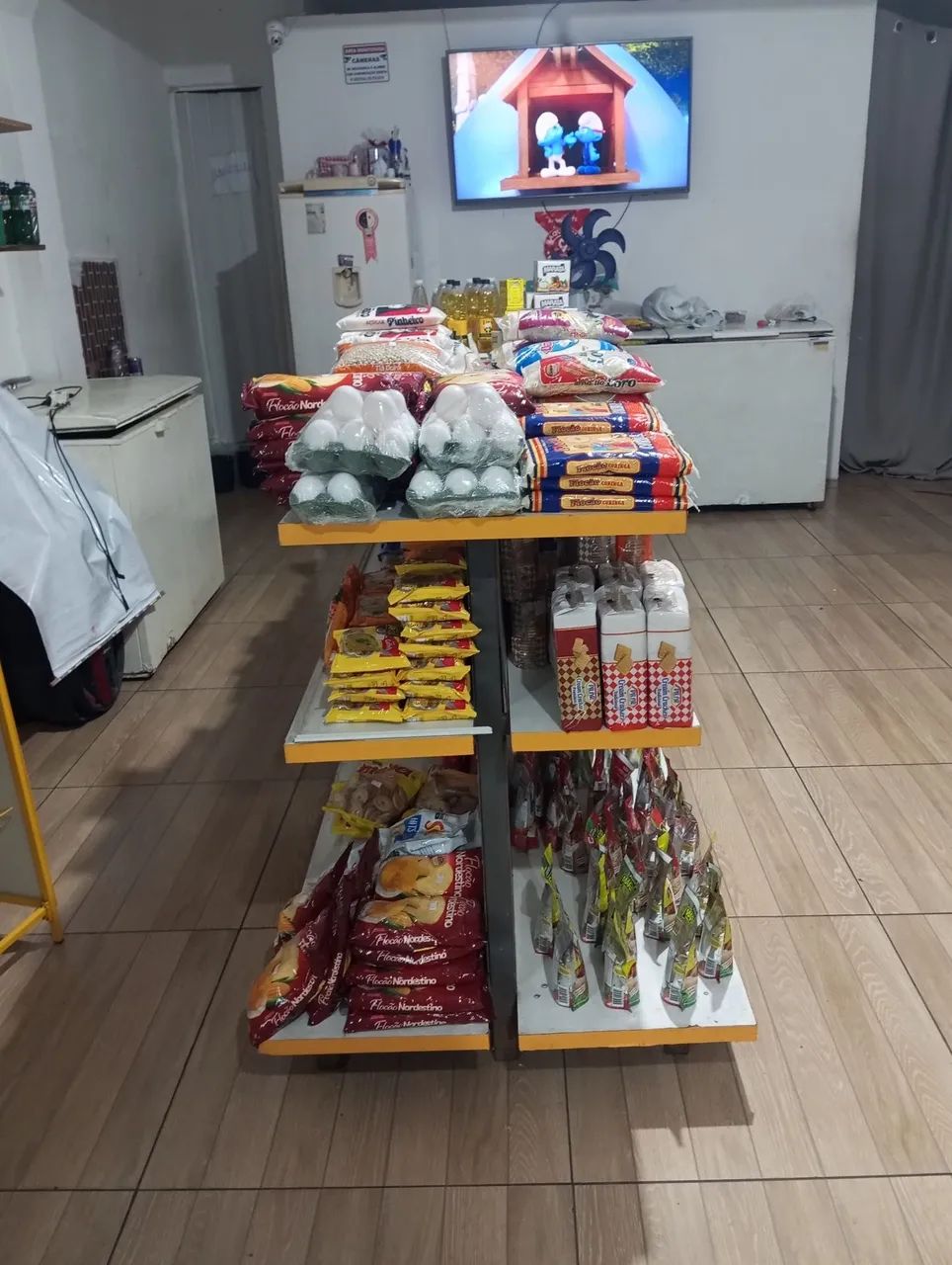 Gôndola de centro pra mercearia e mercado  - Foto 2