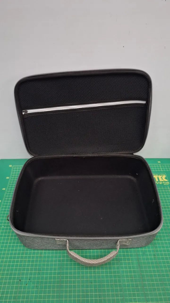 Bolsa de armazenamento para drone, bolsa de viagem, tecido cinza - Foto 3