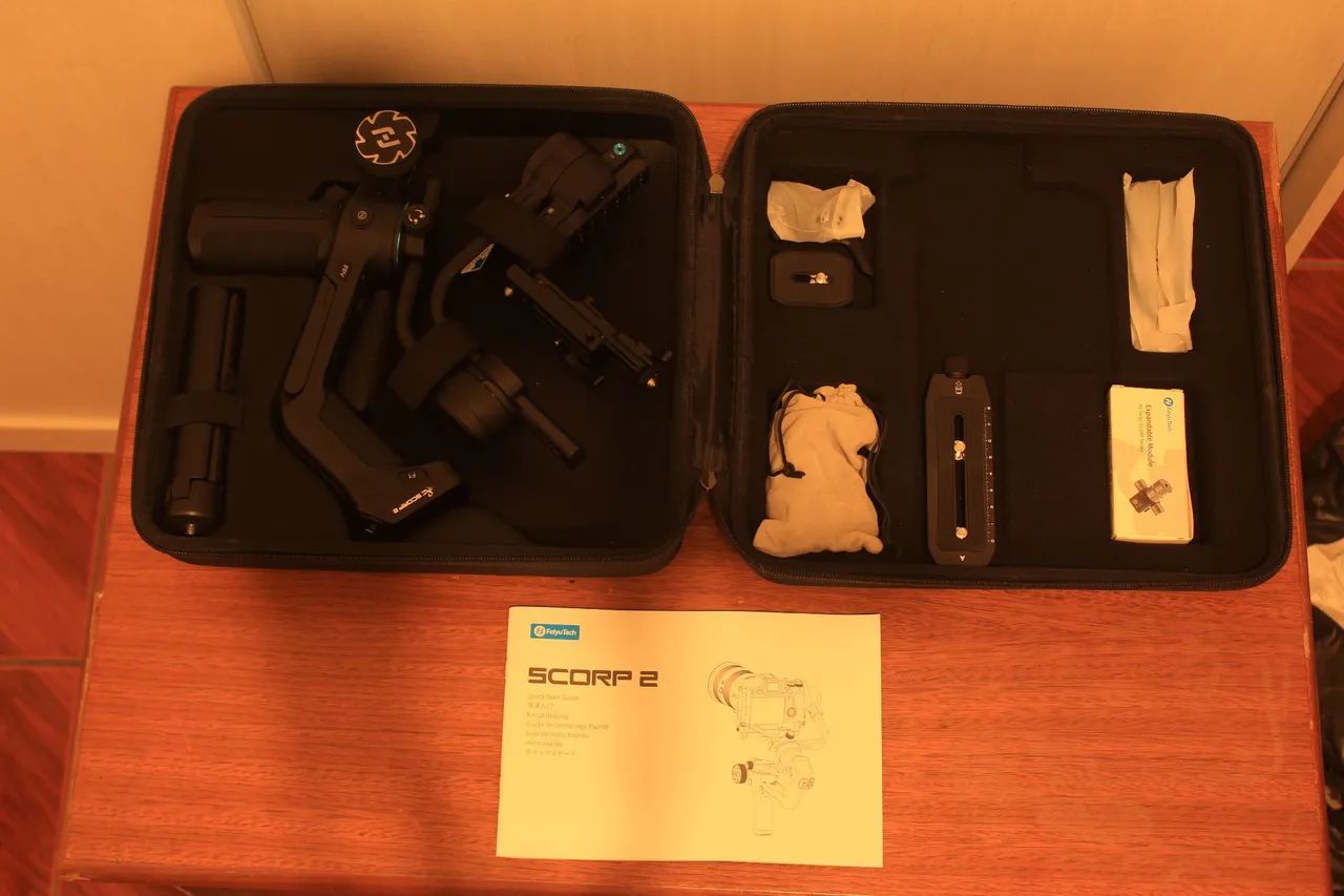 Gimbal, Feiyutech Scorp 2 + kit  - Foto 6