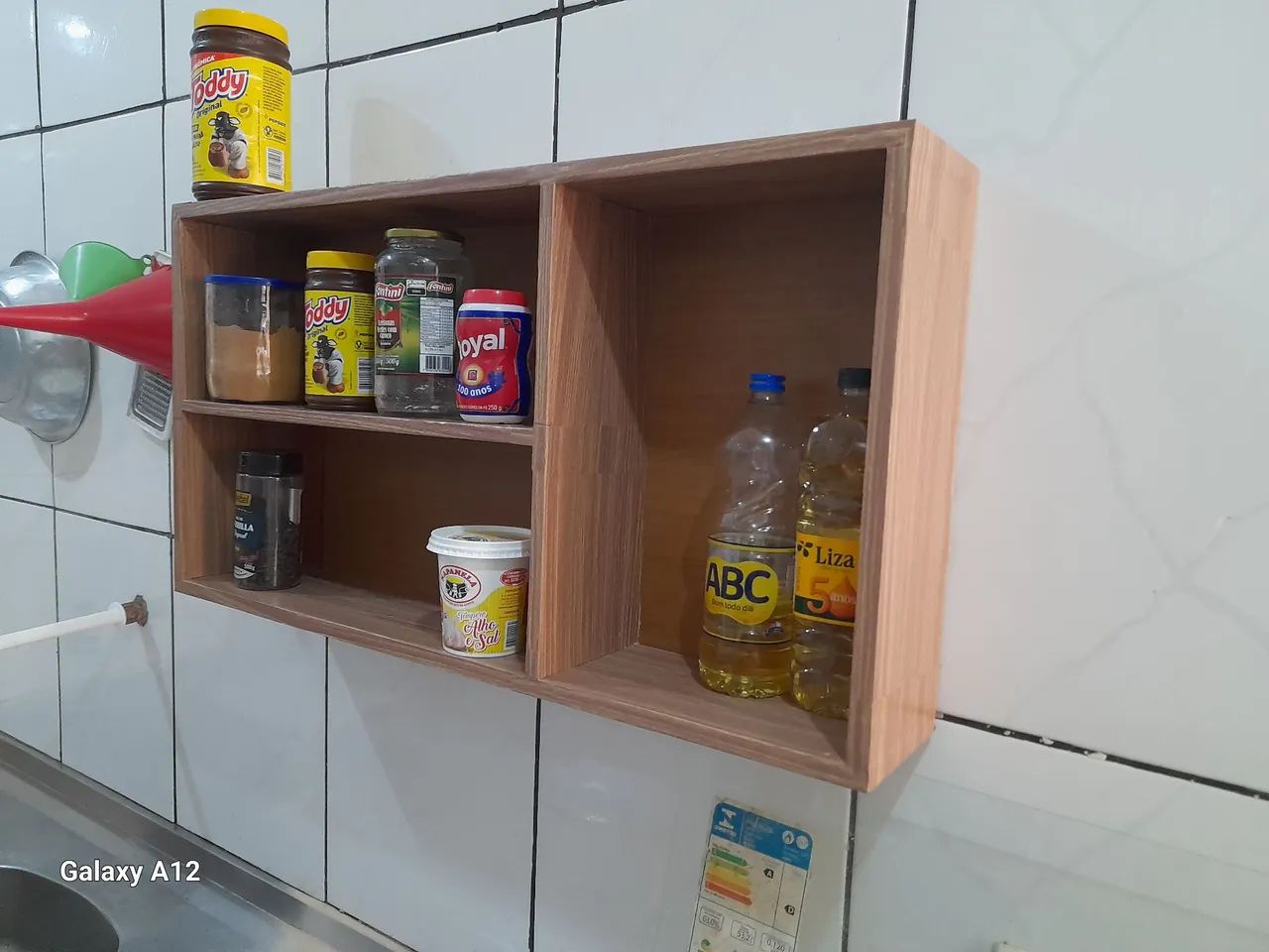 Nichos para guardar temperos e condimentos. - Foto 5