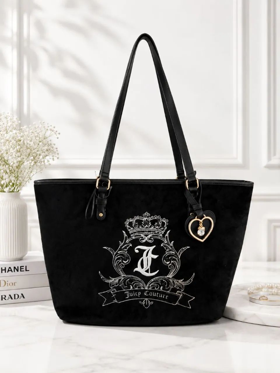 Bolsa Juicy Couture Veluda  Original 