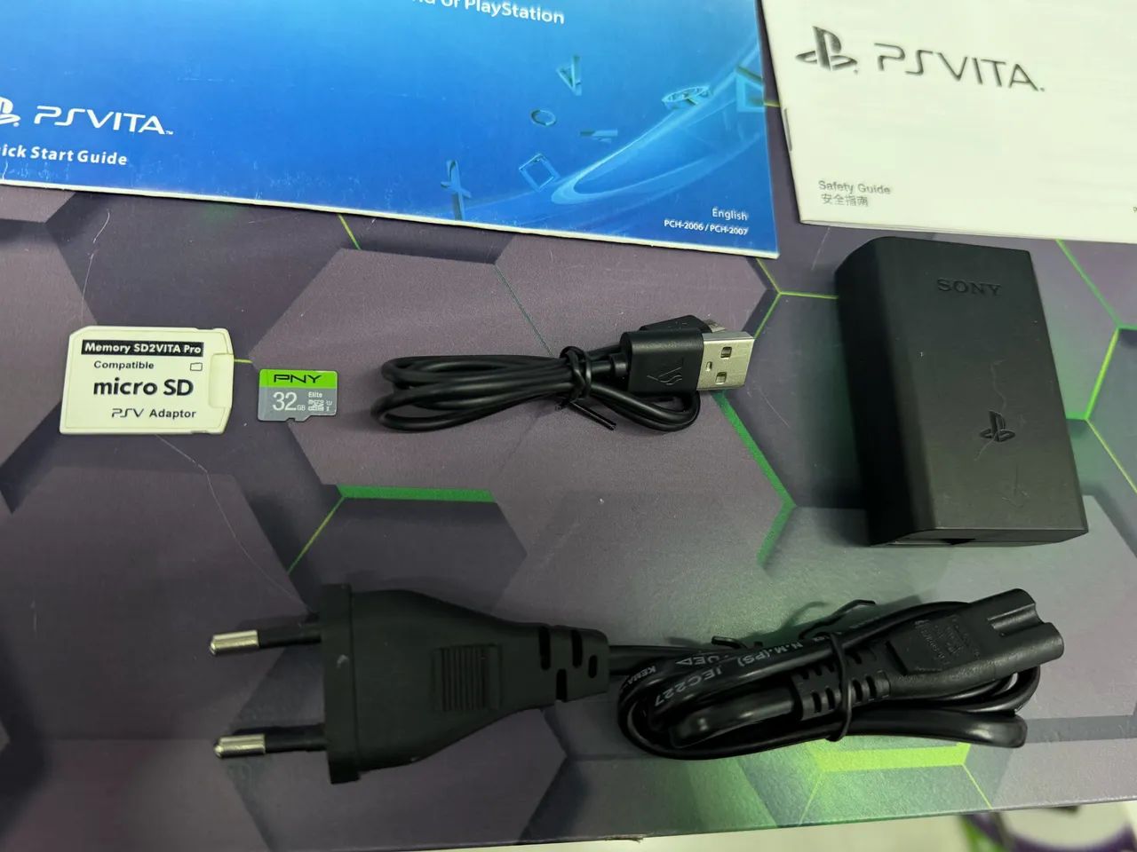 PS VITA PCH-2000 SLIM ? COMPLETO E DESBLOQ! - Foto 5