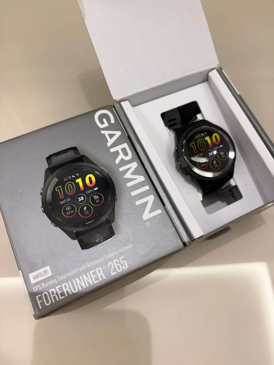 Relógio Garmin forerunner 265 