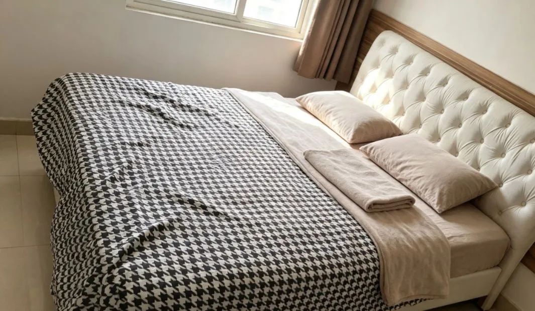 Cama Box Queen ? Base Dupla + Cabeceira Estofada Capitonê
