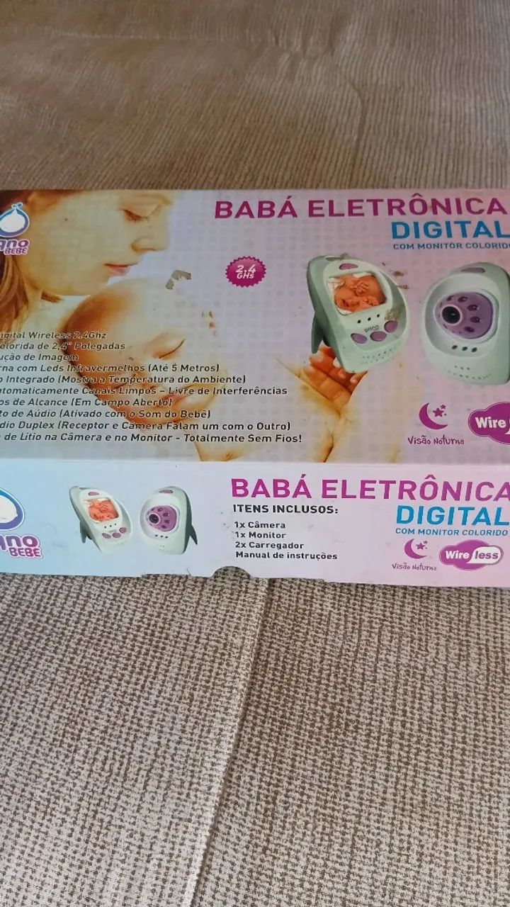 Babá eletrônica digital  - Foto 4