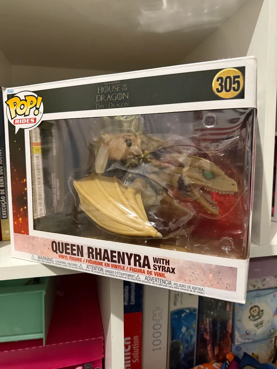 FUNKO POP QUEEN RHAENYRA WITH SYRAX  - Foto 2