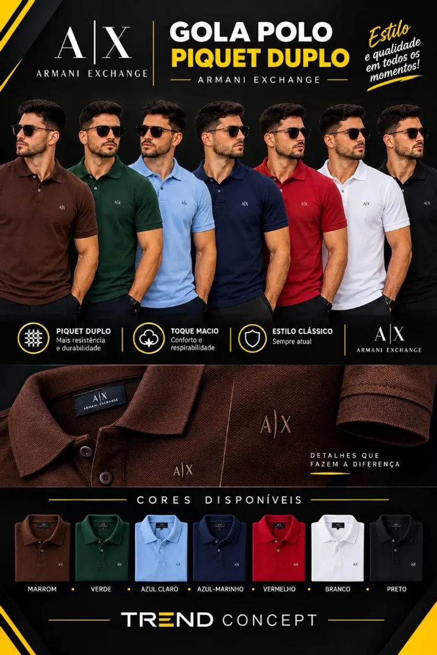 camisa gola polo premium  - Foto 3