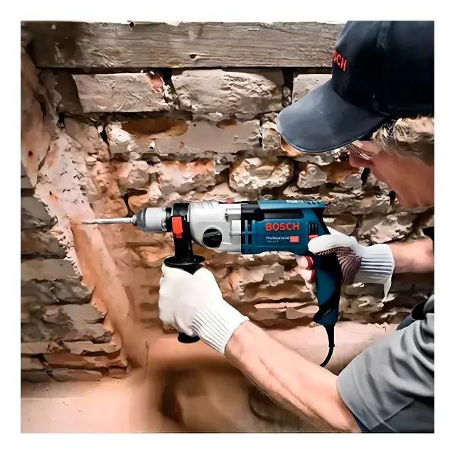 Furadeira de Impacto Industrial 1/2" 1100w Bosch GSB 24-2 RE - Foto 3