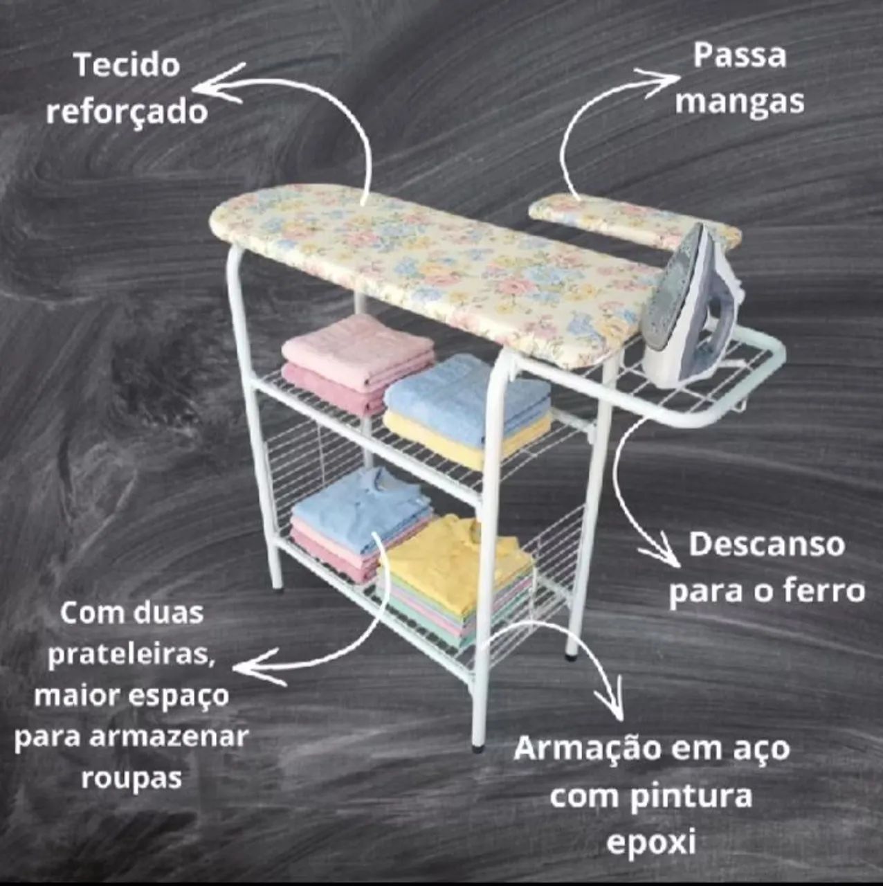Tábua de passar roupa  - Foto 2