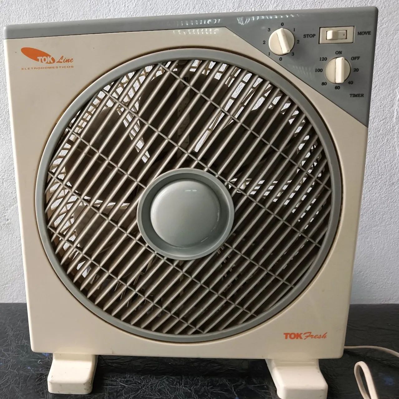 VENTILADOR E AQUECEDOR DE AR COM TIMER  TOK FRESH  - Foto 2
