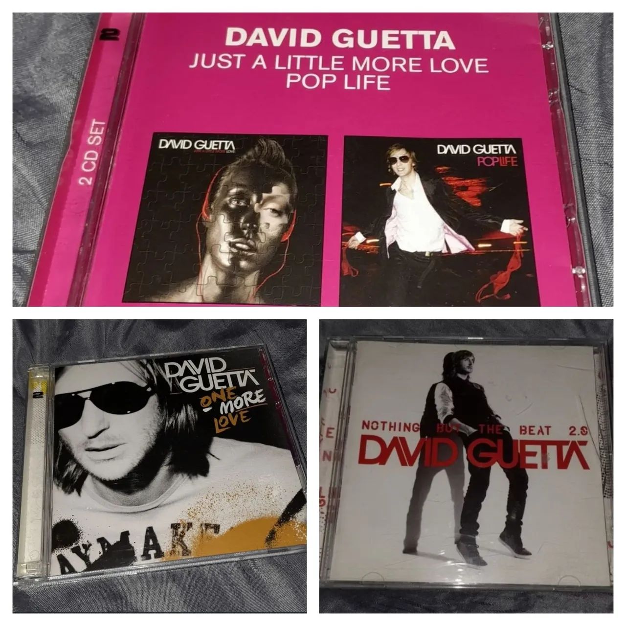 Kit 5 cds - David guetta- duplos ,leia - CDs, DVDs etc - COHAB