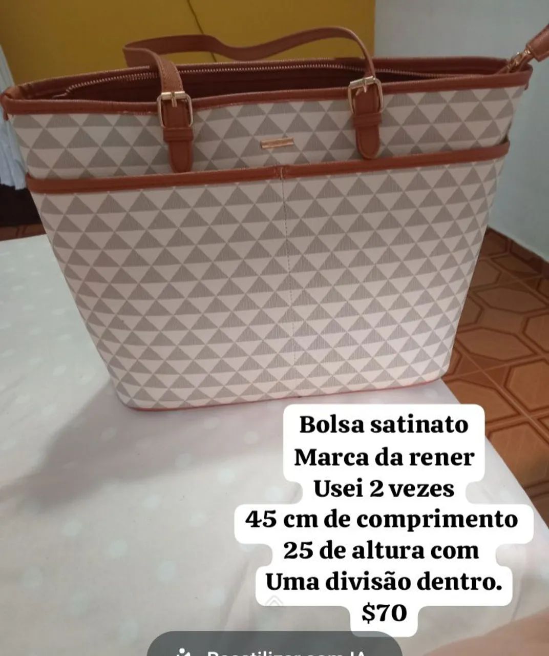 Bolsa satinato