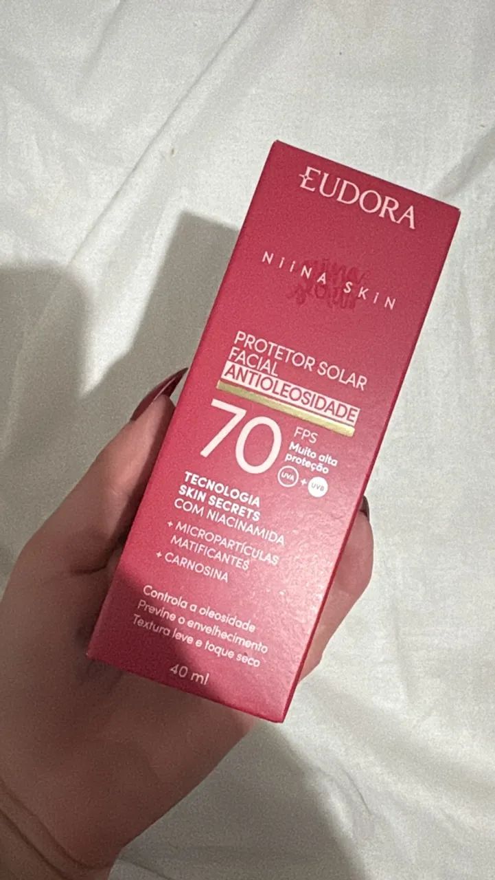 Protetor solar Nina secrets fps 70
