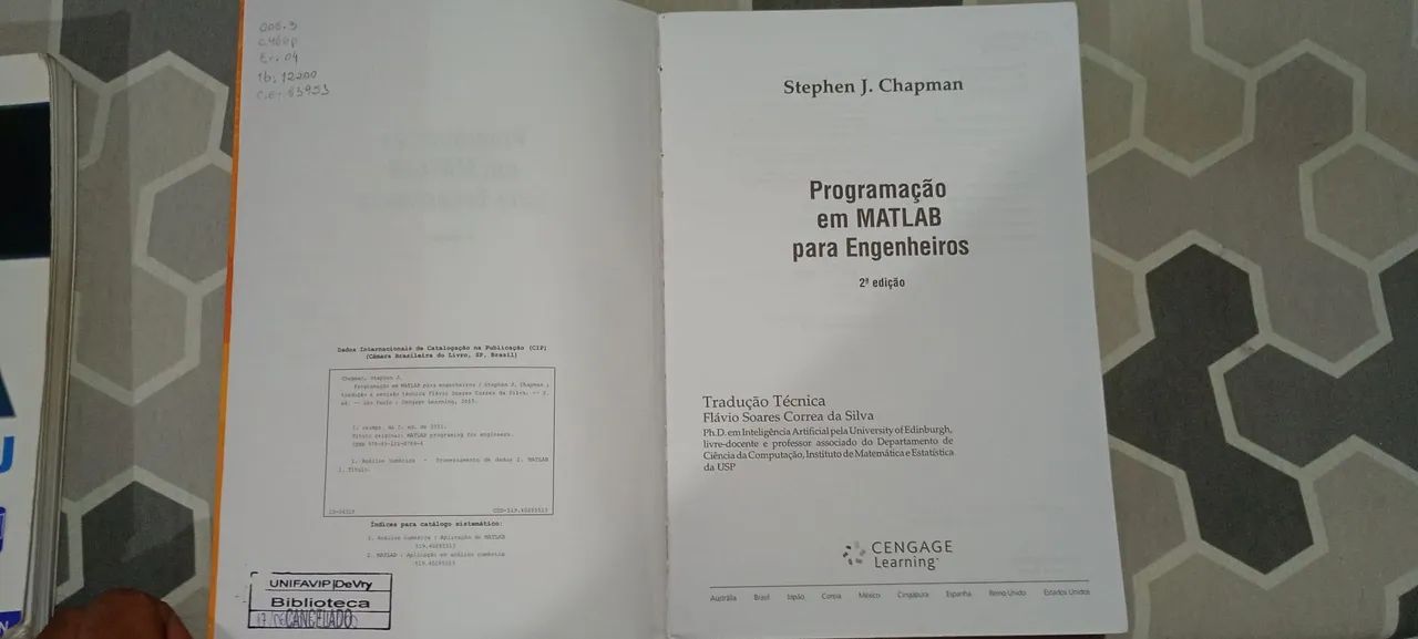 Programação em MATLAB para Engenheiros - Segunda edição - Foto 4