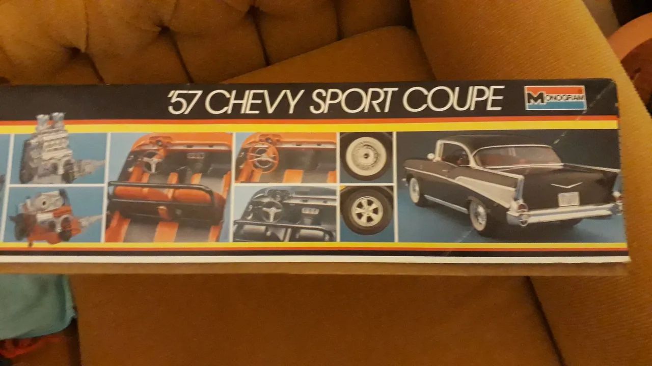 Kit Monogram escala 1:12 Chevrolet Bel Air Aporte Coupe 1957 - Foto 2