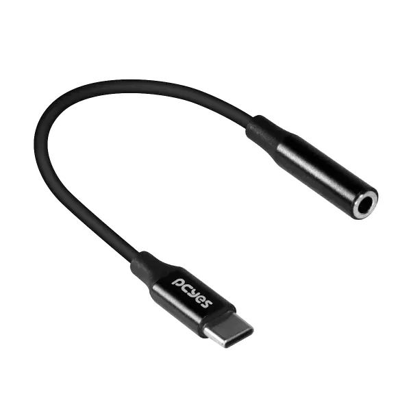 Cabo adaptador de áudio P3 para USB-C PCYES - Foto 2