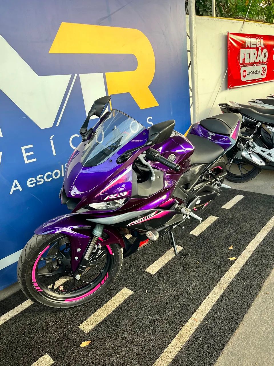 Yamaha R3 Azul (@mrveiculos)  - Foto 5