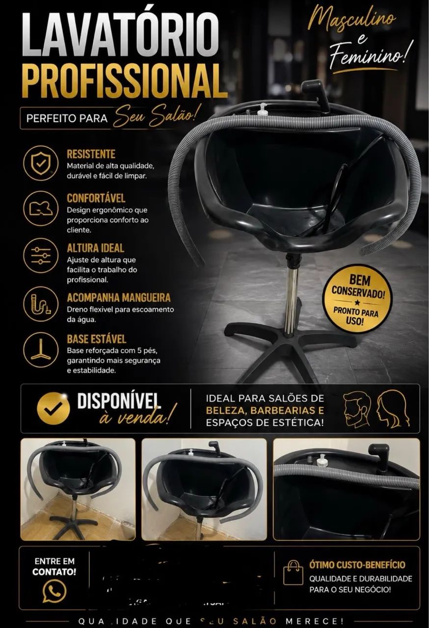 Sofá e banquetas para barbearia  - Foto 2