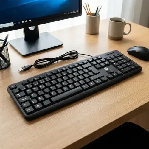 Teclado USB com Fio Bright - Foto 4
